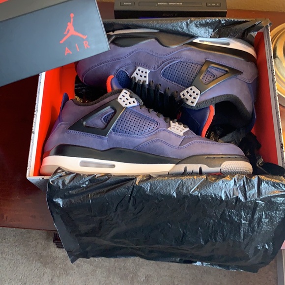 Air Jordan Retro 4s Winterized Loyal Blue size 10 - Picture 2 of 10
